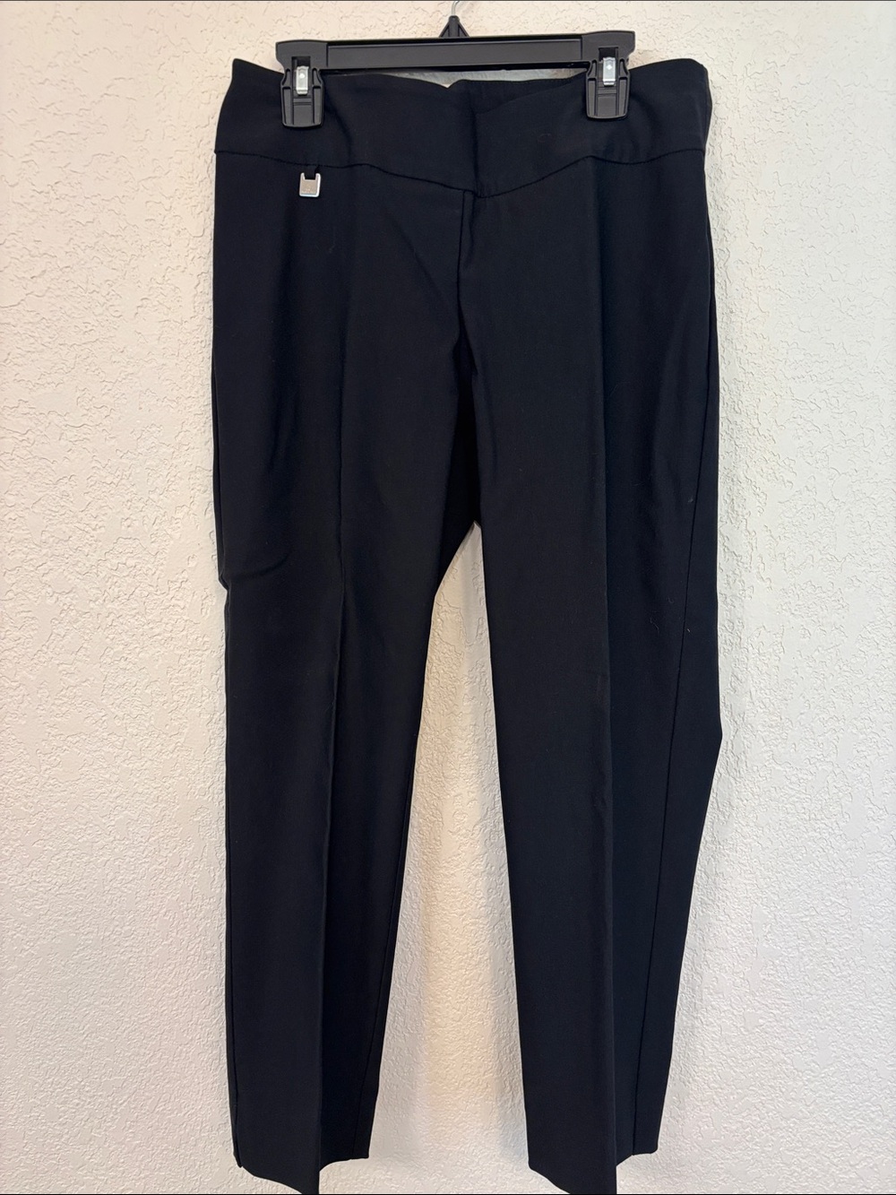 Black Women's Dress Pants - Classic Tapered Fit PECK&PECK